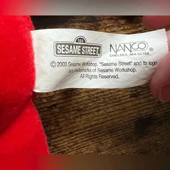 2003 Sesame Street | mini-Elmo stuffed/plush. - Picture 9 of 11